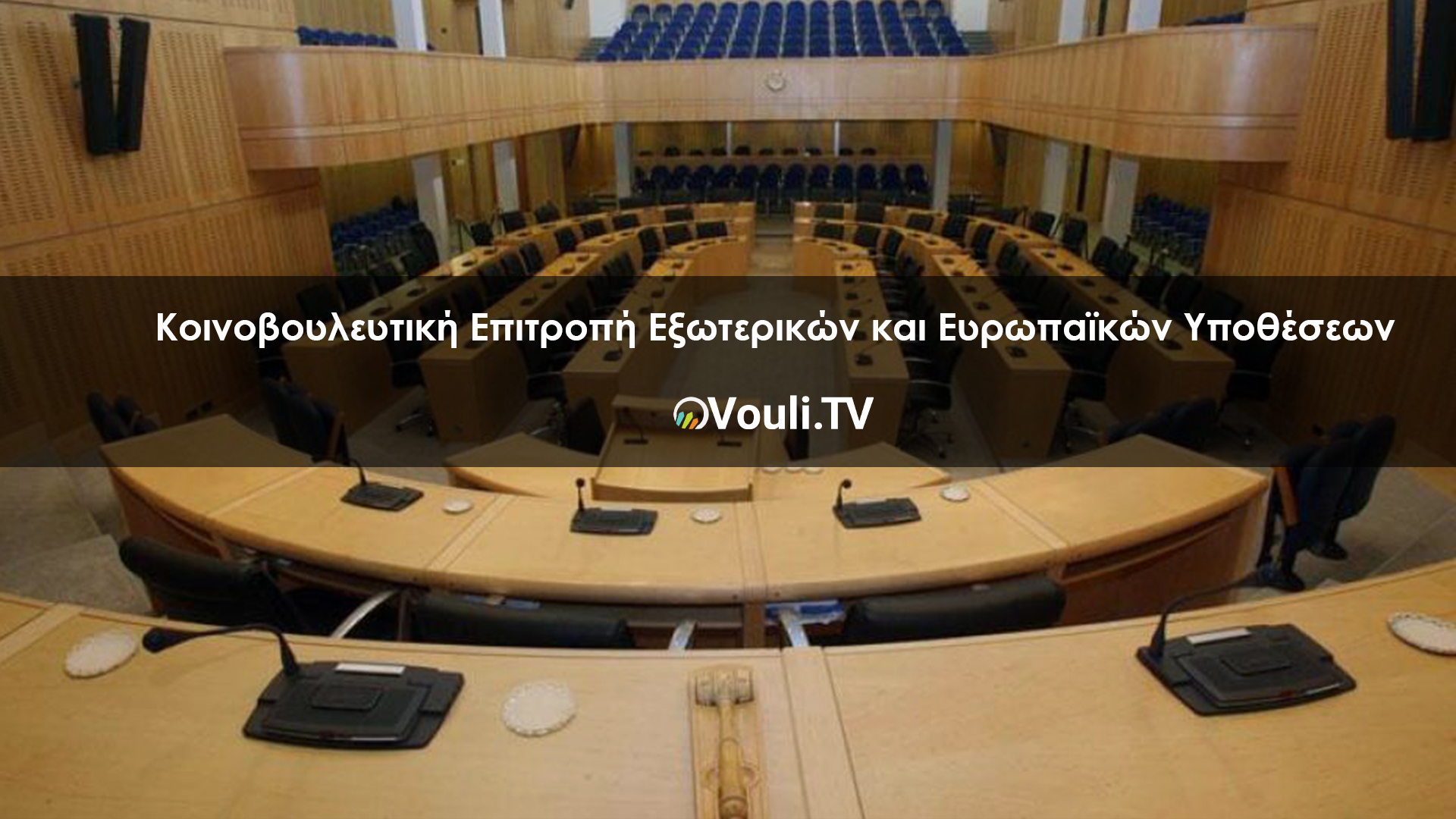 Κοινοβουλευτική Επιτροπή Εξωτερικών και Ευρωπαϊκών Υποθέσεων | Vouli report 30/11/2021