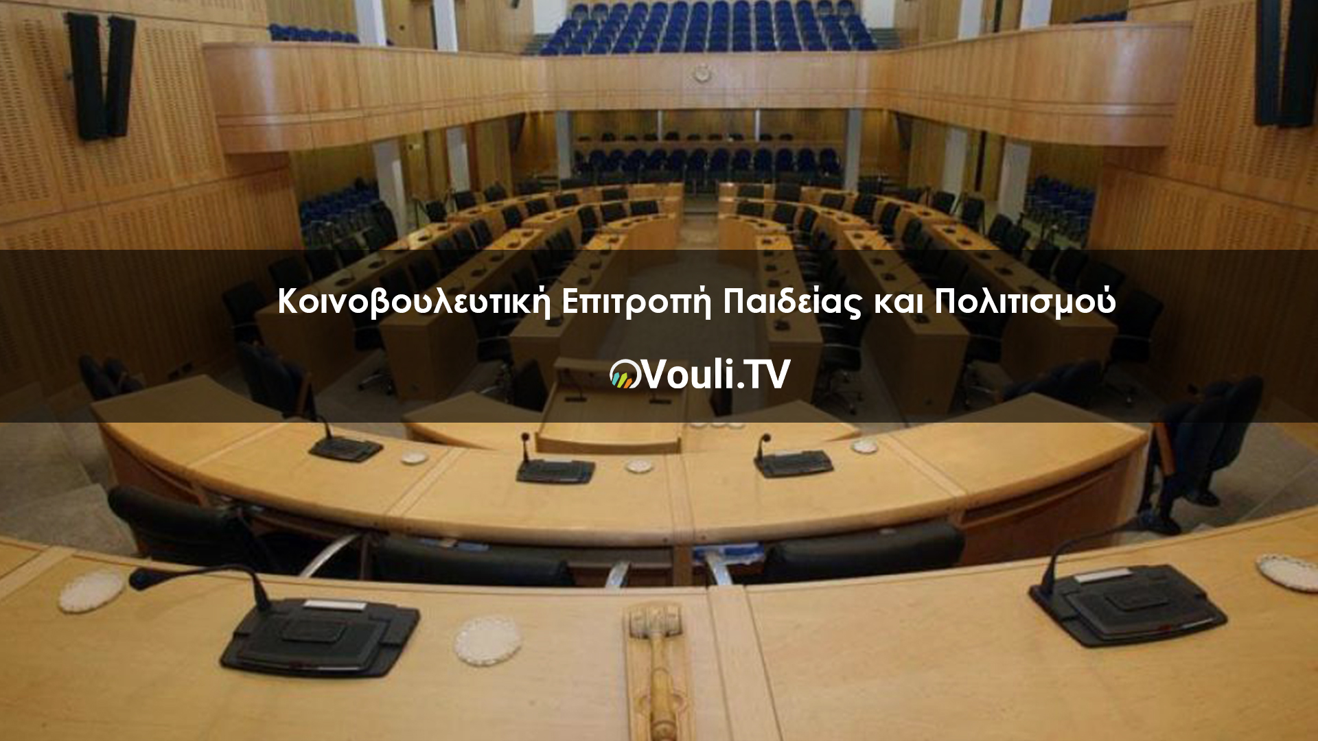 Κοινοβουλευτική Επιτροπή Παιδείας και Πολιτισμού | Vouli report 01/12/2021
