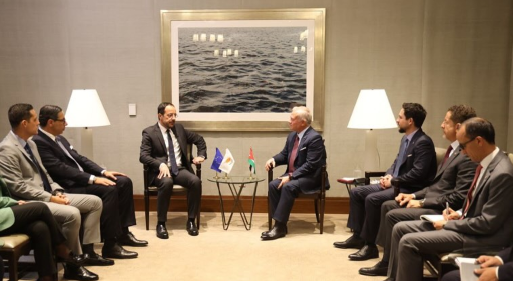 Διπλωματικός μαραθώνιος Χριστοδουλίδη στον ΟΗΕ: Επαφές με Μητσοτάκη, τον Πρόεδρο του Λιβάνου και τον Πρωθυπουργό της Αιγύπτου